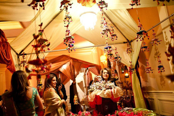 Indian Street Bazaar Theme Decor & Tent Draping