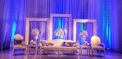 Reception Stage Backdrop & Draping